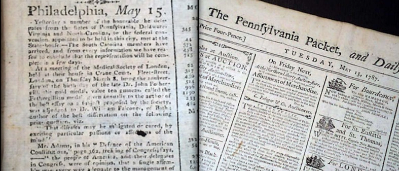 Revolution War Newspaper