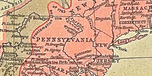 Map of Pennsylvania