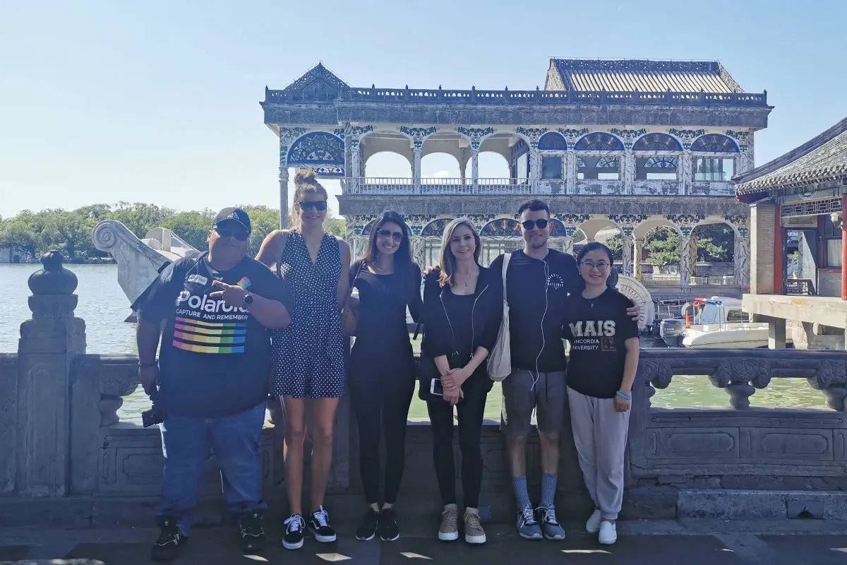 At Summer Palace, Beijing