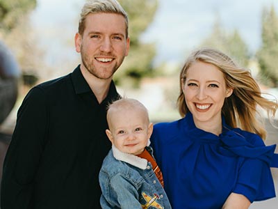 Kaylie Housewright and her family