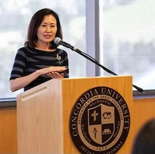 Representative Michele Steel Visits Concordia University Irvine