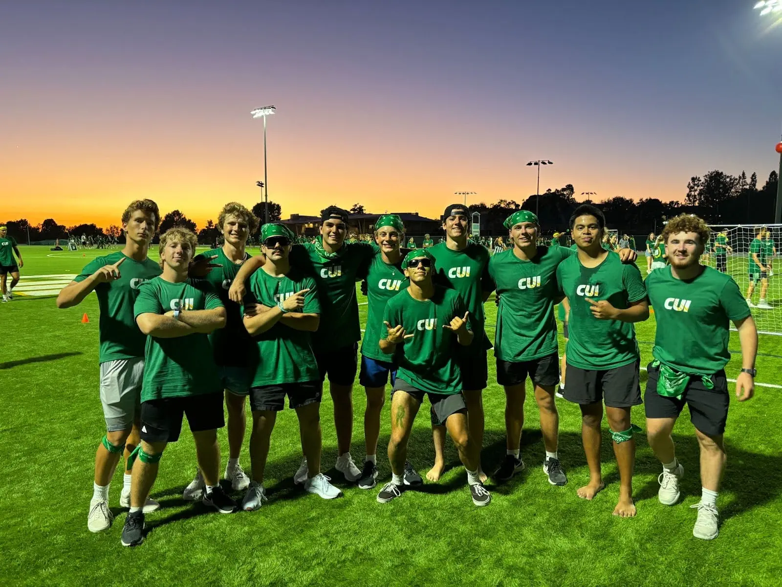 Four girls smiling for a photo