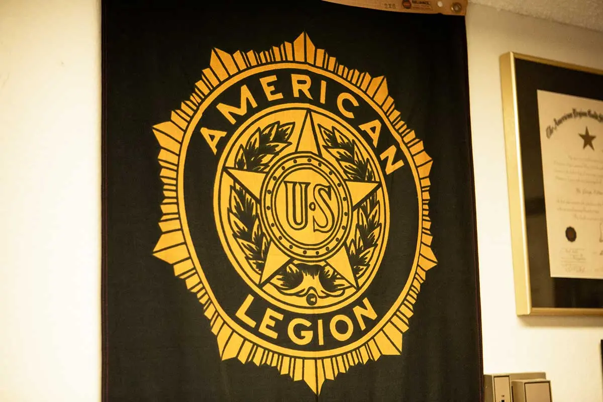 American Legion flag