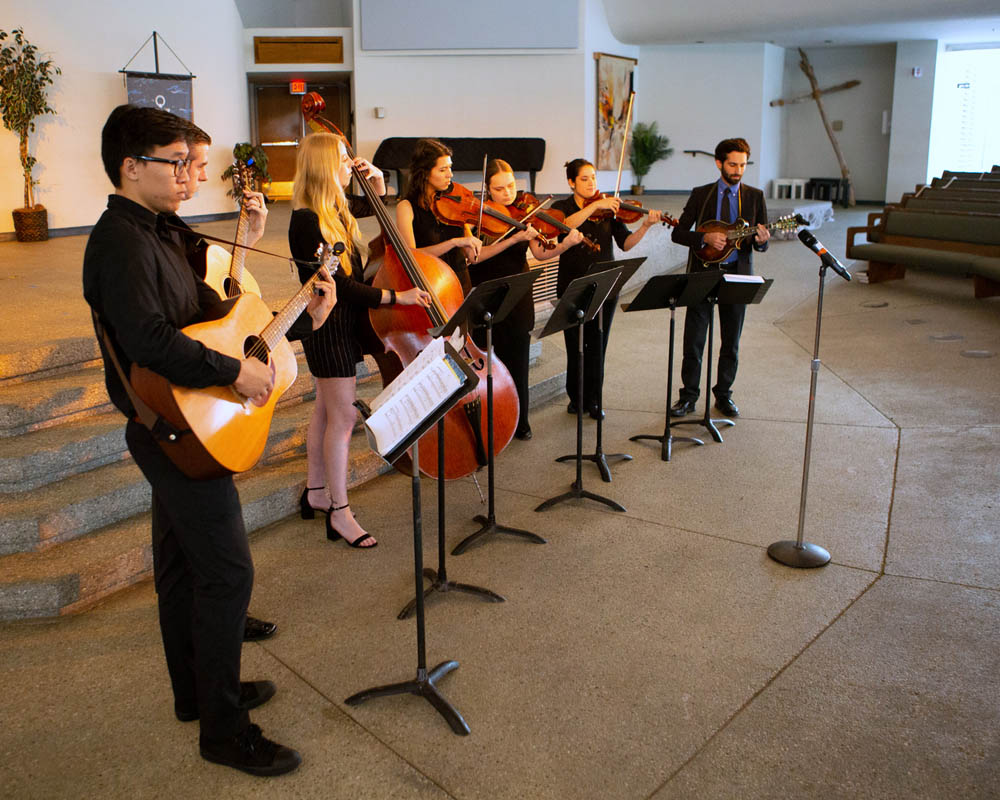 Gallarey image of string instrument players