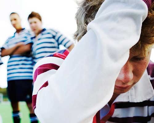 Athlete getting bullied