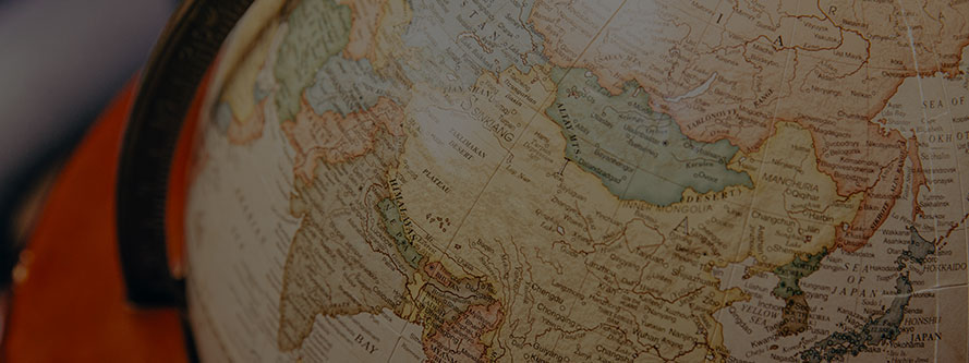 Globe or Map of the World