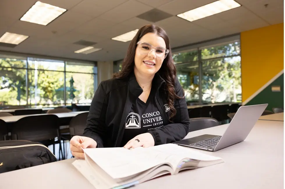 Nursing Student Studying