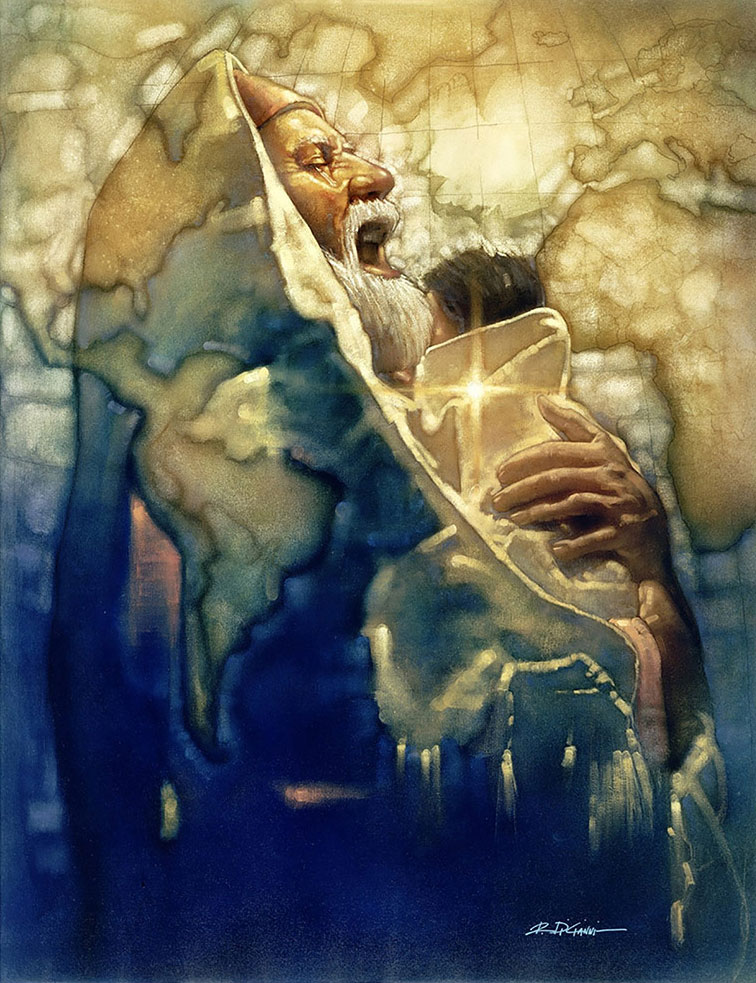 Simeon's Moment by Ron DiCianni