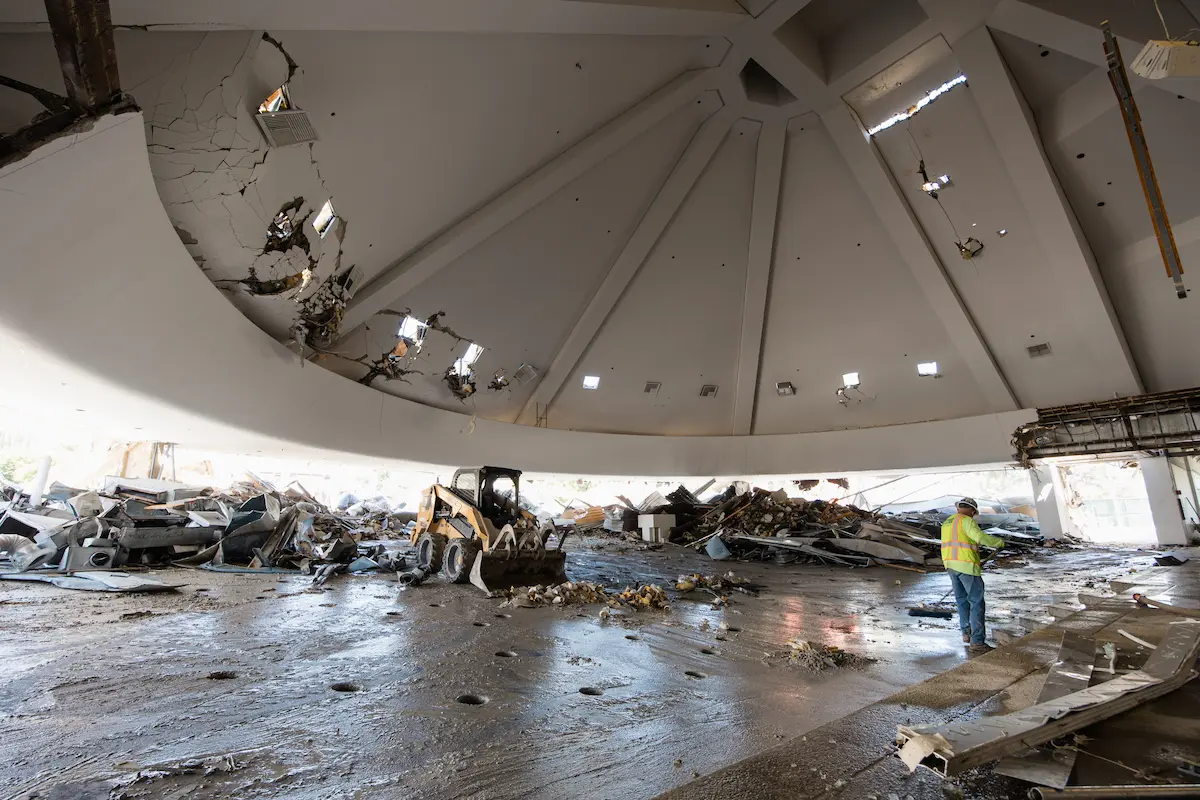 CU Center for Worship and the Performing Arts Roof