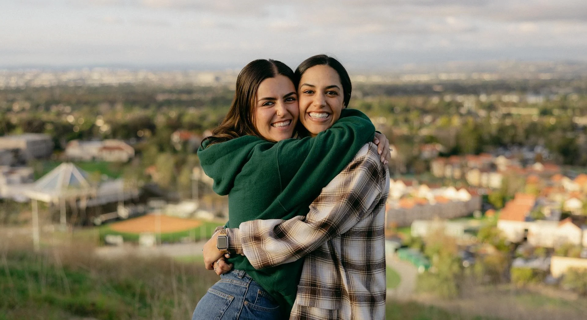 Two Women Hugging