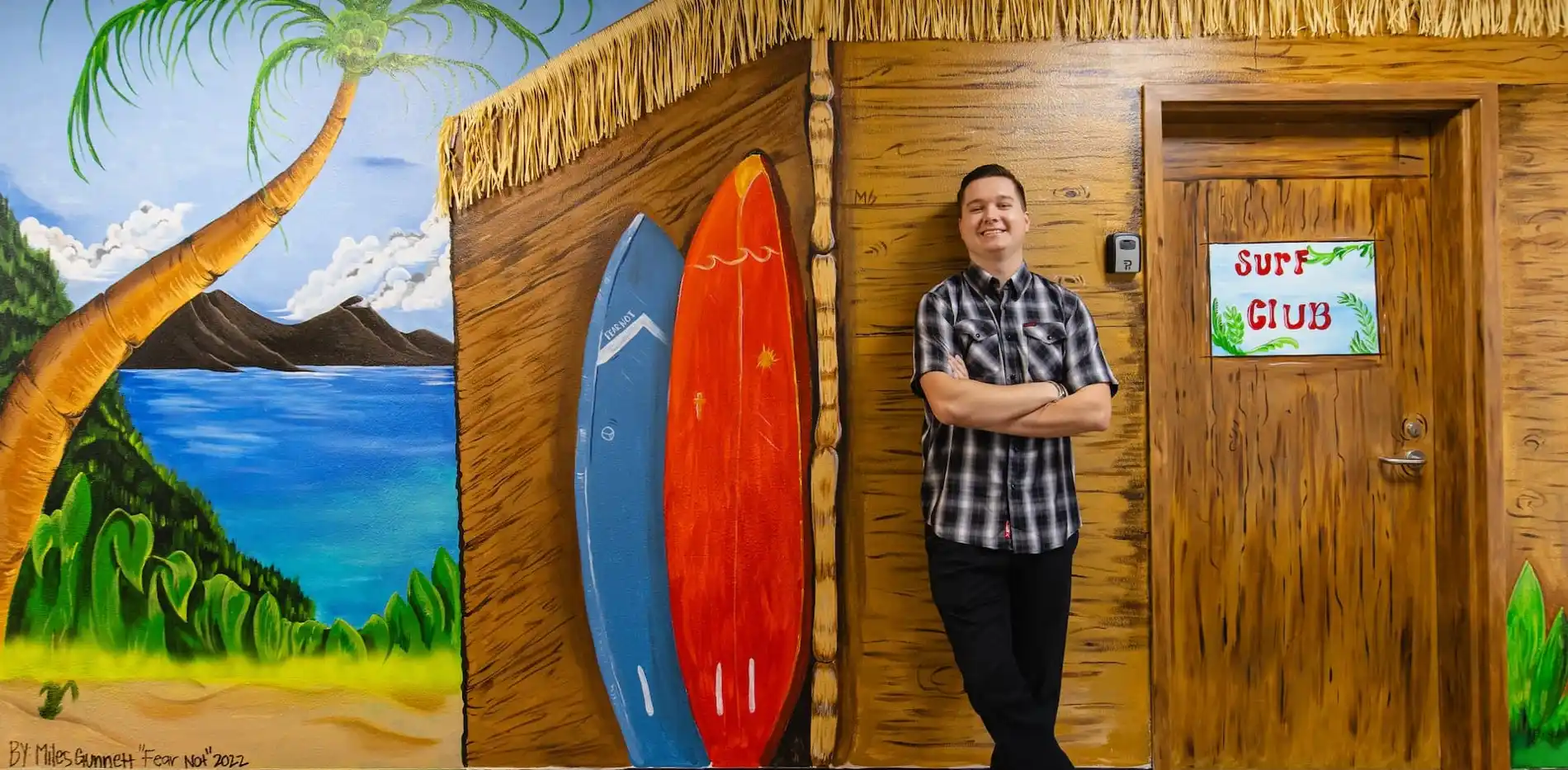 Surf Club Mural