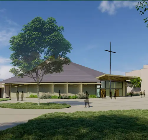 Rendering of new gym facilities